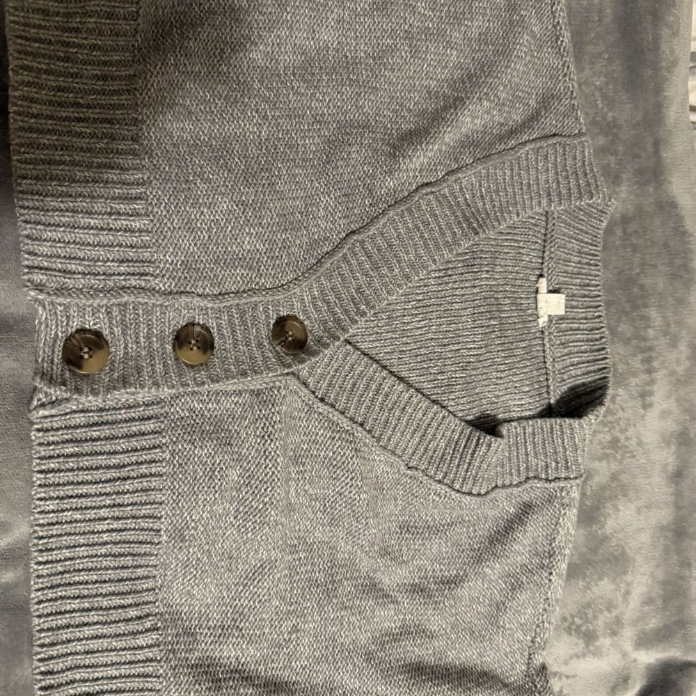 Garage Gray and brown Knit Sweater